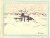 American Artist Group Ahgupuk card of Alaskan Cache