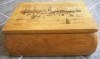 Ahgupuk Alaska homestead drawing on Alcraft Alaska wooden box