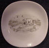 Viletta Arts Ahgupuk ceramic plate featuring a polar bear