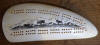 Nunuk scrimshaw ivory cribbage board